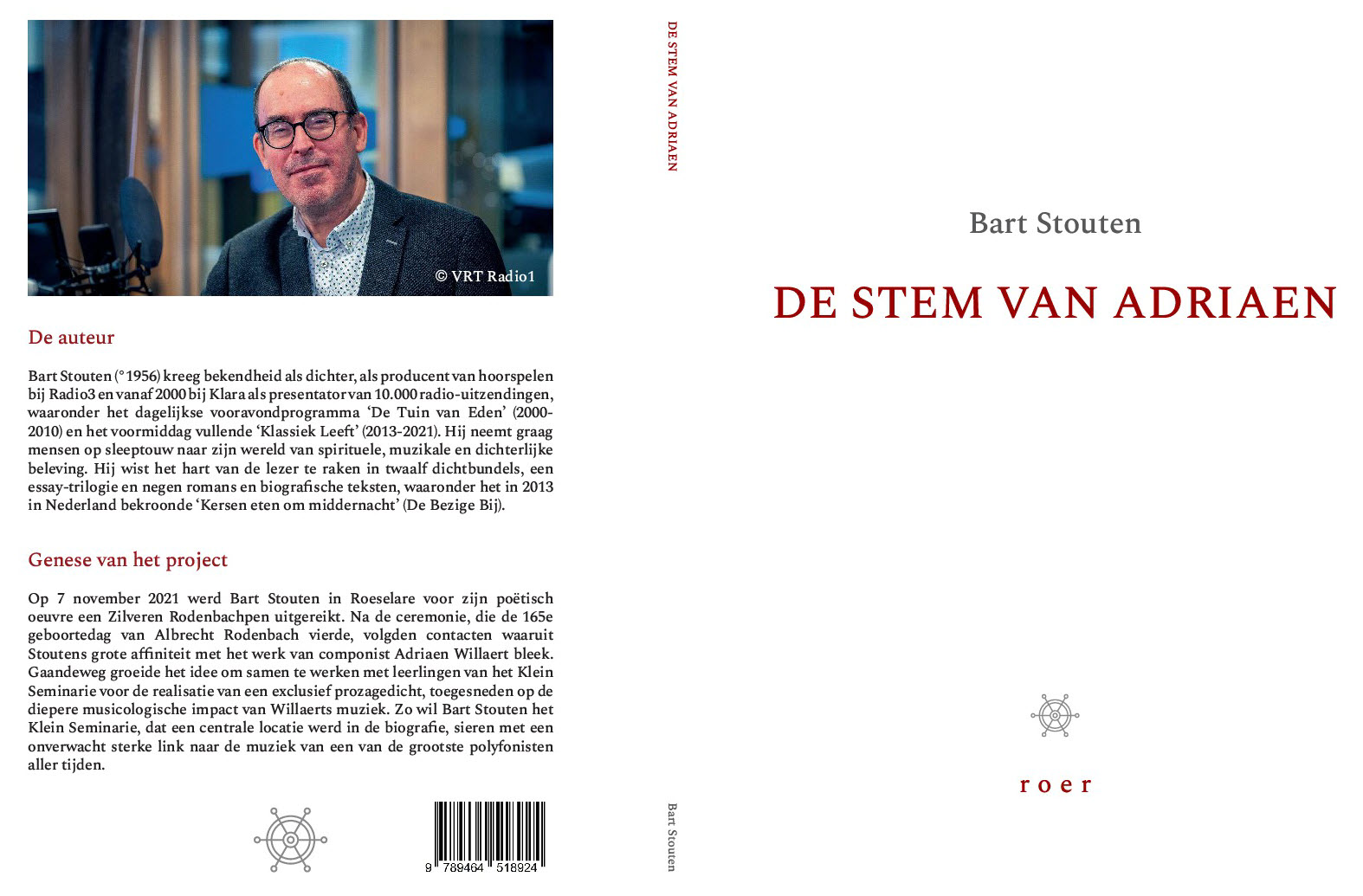 Steven Van Der heyden De stem van Adriaen.jpg cover
